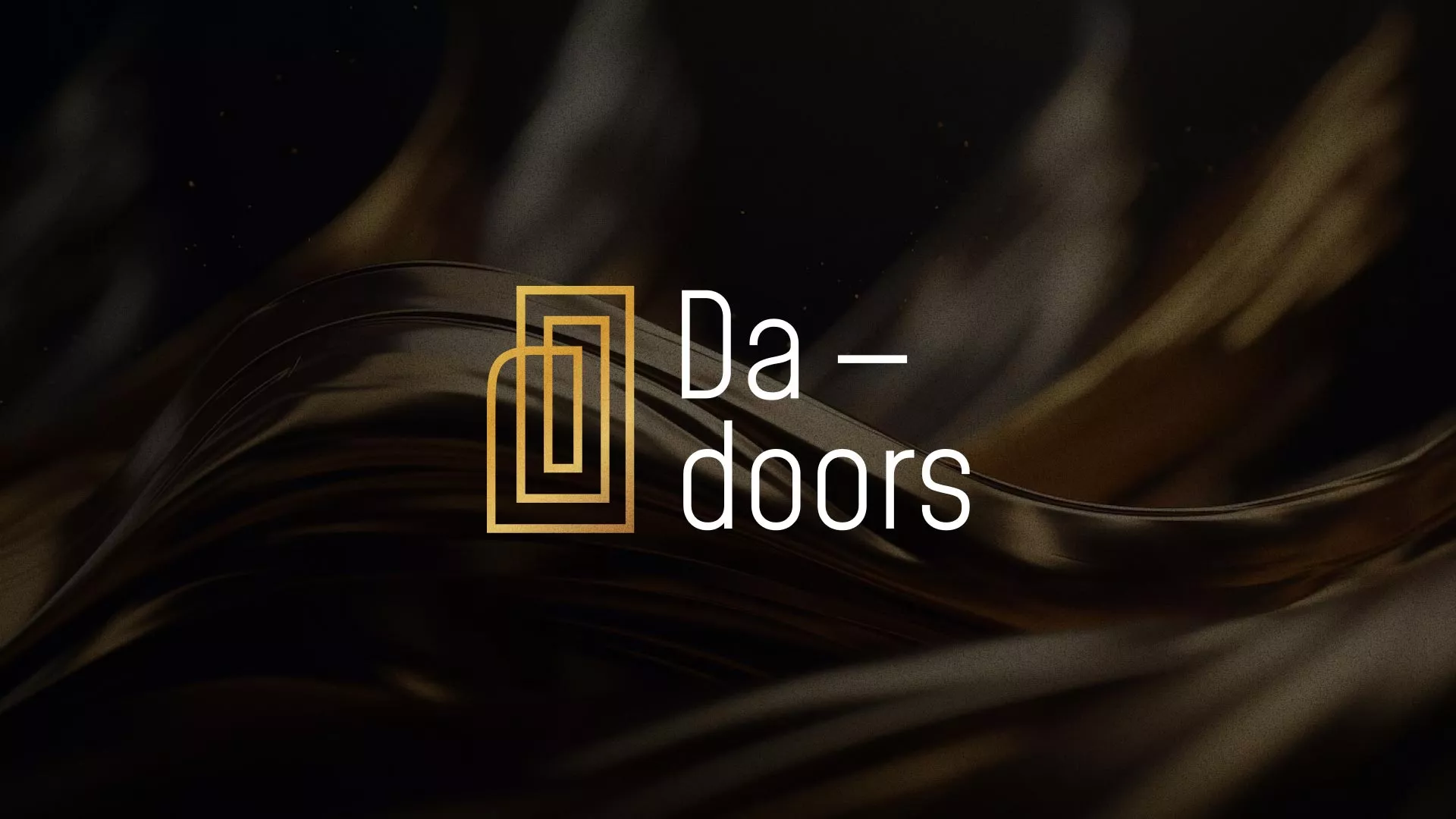 Разработка логотипа для компании «DA-DOORS» в Лабытнанги